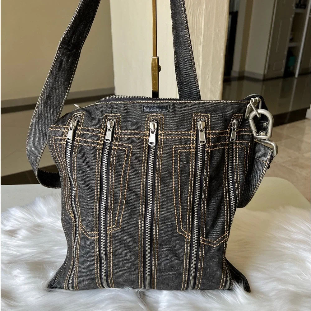 Auth Dolce & Gabbana Denim Crossbody Bag - Picture 1 of 16
